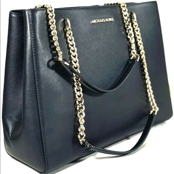 MICHAEL KORS CHAIN ELLIS GOLD LIMITED Edition Tote - Picture 2 of 8